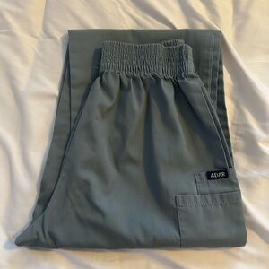 Adar Women's Gray Scrub Pants
